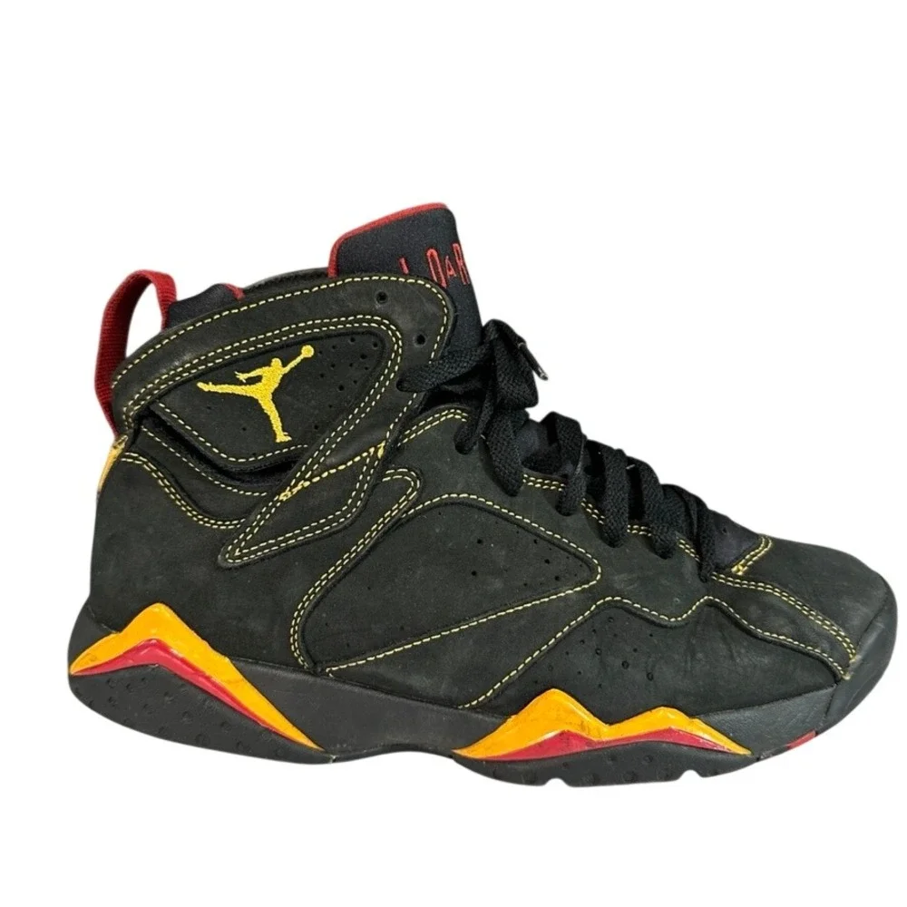 Air Jordan 7 Retro Citrus Black Varsity Red Yellow CU9307-081 Mens Sneaker 9
